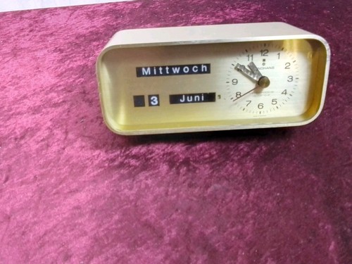Junghans tischuhr mit kalender - junghans,