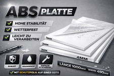Abs kunststoffplatte - abs,
