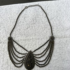 Kropfkette Trachtenschmuck Halskette Modeschmuck alt & antik 