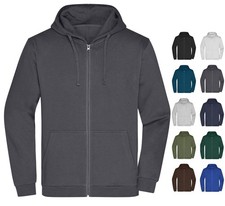 Herren Zip Hoody