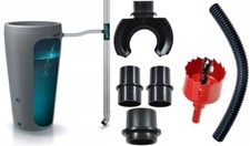 Regensammler Fallrohr 80 100 120 mm Wassersammler  Regenwassersammler Regendieb