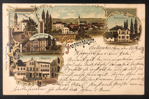Litho postkarte 1897 - 1897,