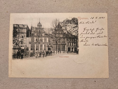 Ansichtskarte postkarte bremen - ansichtskarte,