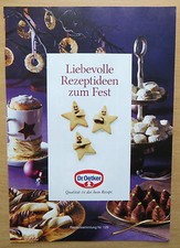 Rezeptheft Dr. Oetker Rezeptesammlung Nr. 129 Liebevolle Rezeptideen zum Fest