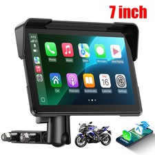 7" Motorrad CarPlay Android Auto Bildschirm Vollkörper wasserdicht GPS Navi