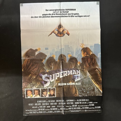 Filmposter kinoplakat superman - filmposter,