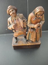 Geschnitzte Holzfigur Skulptur