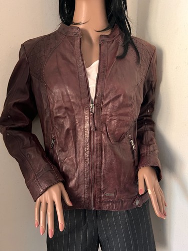 Biker lederjacke damen - biker,