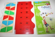 MINILÜK KASTEN + HEFT MINI LÜK FUßBALL FUSSBALL ERSTES RECHNEN ab 6 JAHRE MATHE