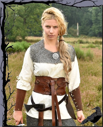 Mittelalter ledergürtel - mittelalter,