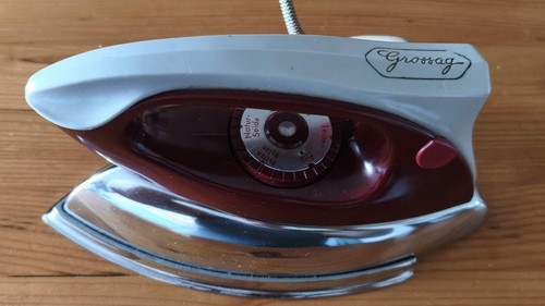 Grossag bügeleisen vintage - bügeleisen,
