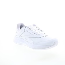 Reebok Walk Ultra 7 DMX MAX Herren Weiß Leder Sportschuh 50