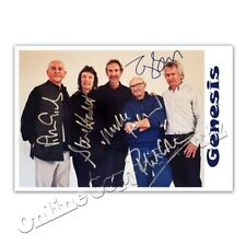 Genesis - Phil Collins - Peter Gabriel - Band  -  Autogramm / Autograph
