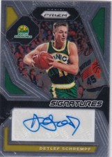 2023-24 Panini Prizm NBA No. SIG-DET Detlef Schrempf Auto Signatures