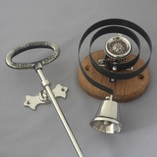 Viktorianisch Nickel Haustür