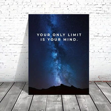 Leinwanddruck  Sprüche Kunst