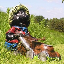 Lustig Maulwurf Rasenmäher