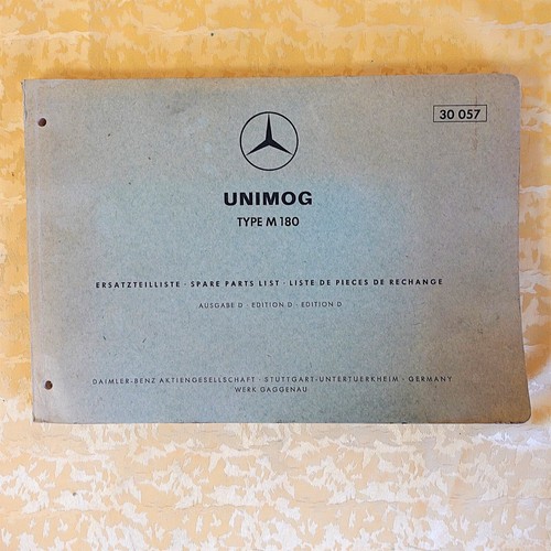 Mercedes unimog type 180 - mercedes,