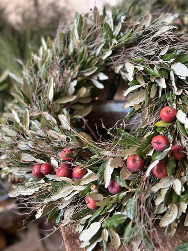 Herbstkranz natur - herbstkranz, |