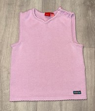 Esprit Strickpullunder rosa Gr. 80 ärmellos Pullover Pulli