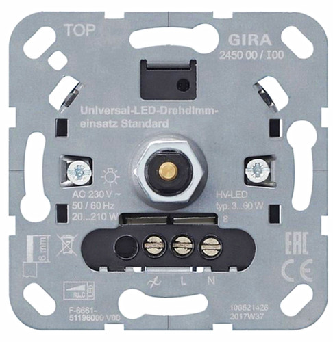 Gira universal led drehdimmer - universal-led,
