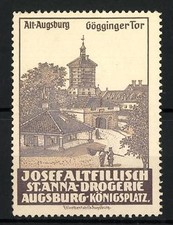 Reklamemarke Alt-Augsburg