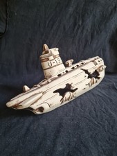 Deko Schiff fürs Aquarium – Keramik Wrack – 30 cm