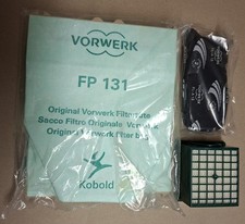 ORIGINAL Vorwerk Kobold 130/131  Filterset / Tüten + Hepa Filter + Motorfilter