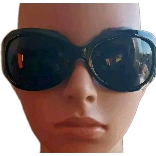 Große schwarze sonnenbrille - ,