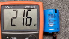 Kondensator - Hochvoltkondensator - 220uf * 385V Philips