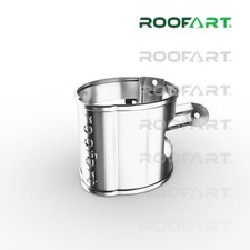 Roofart Fallrohrschelle Regenrohrschelle (verzinkt)