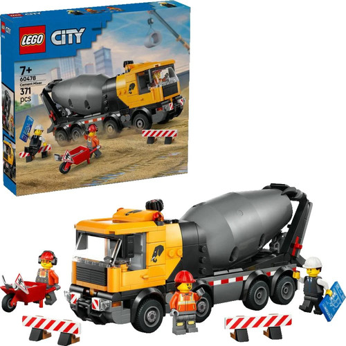 Lego city 60478 betonmischer - lego,