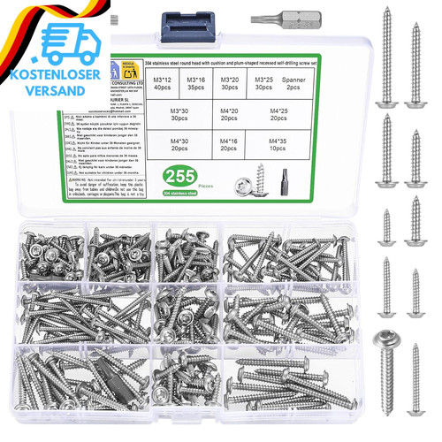 255 stück torx - 255,