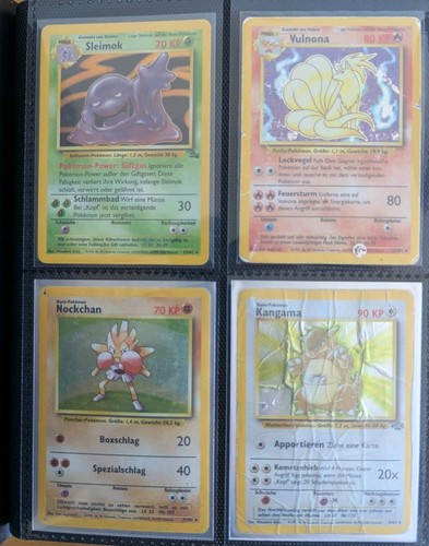 160 vintage pokemon karten - 160,
