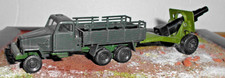 MINI CARS- Modell-G  5-Pritsche mit  Kanone -  1:87