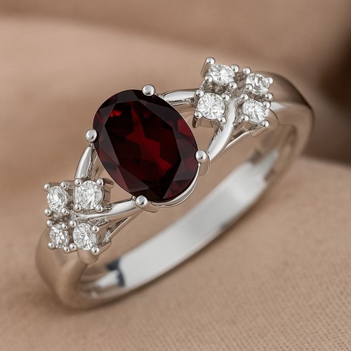 Heerani jewels granat ring 925 - jewels,