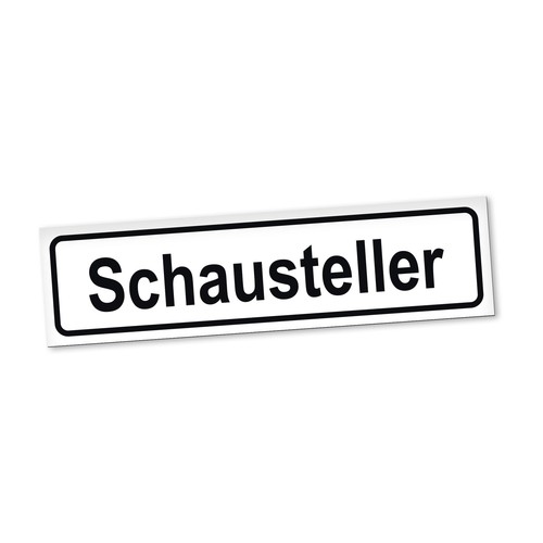 Schausteller magnetschild auto - magnetschild,