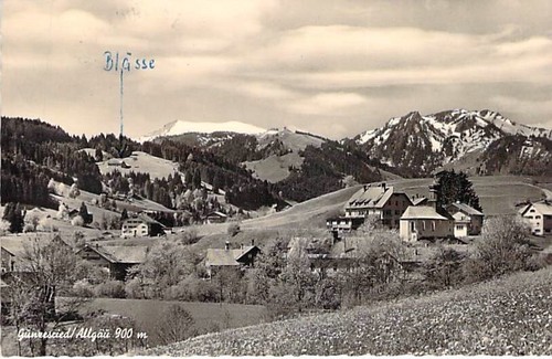 Gunzesried ortsansicht - gunzesried,