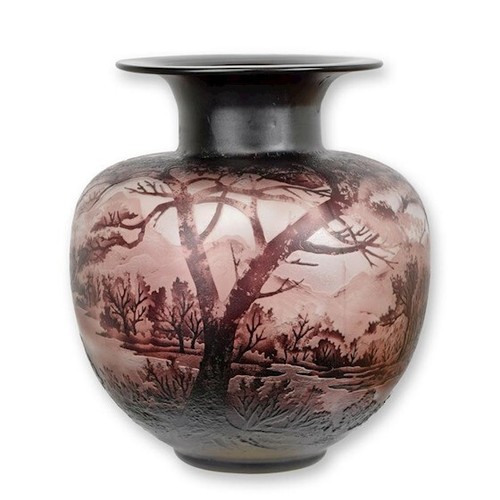 Glasvase vase cameo - cameo, kameoglas