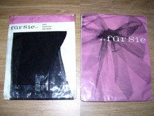 Für Sie - Naht Nylonstrümpfe - " Gr. 9 1/2 " Strapse Nahtnylons PERLON SCHWARZ