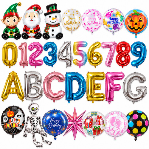 Folienballons zahlen - folienballons,