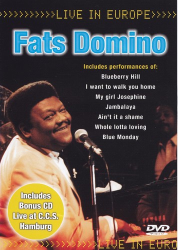 Fats domino dvd live - domino,