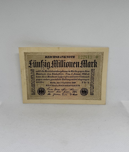 Banknote weimarer republik - weimarer,