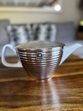 WMF Bienenkorb Teekanne 1.2 Liter Versilbert Vintage 50 Jahre Art Deco