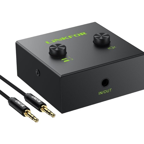 5mm stereo audio switcher - 3.5mm,