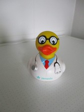 Gummiente Quietscheente "Doktor"