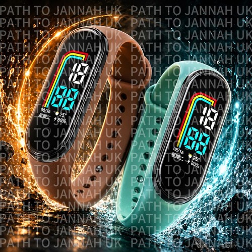 Rainproof unisex digitaluhr - unisex,