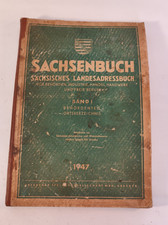 Adressbuch sachsen 1947 - sachsen,