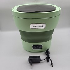 Camping Waschmaschine, 15L 2.3kg 2 in 1 Mini Wasch-maschine mit Schleuder, Klein