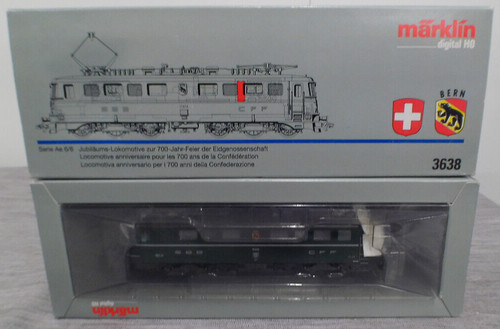 Märklin modellzuglok 3638 - modellzuglok, h0